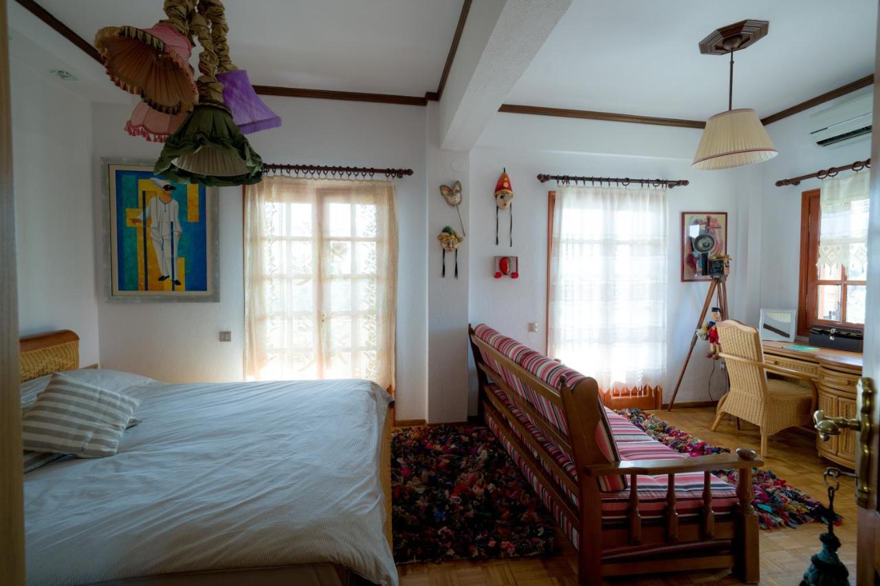 Archontiko Alexandros Luxury Suites Kardia Bagian luar foto