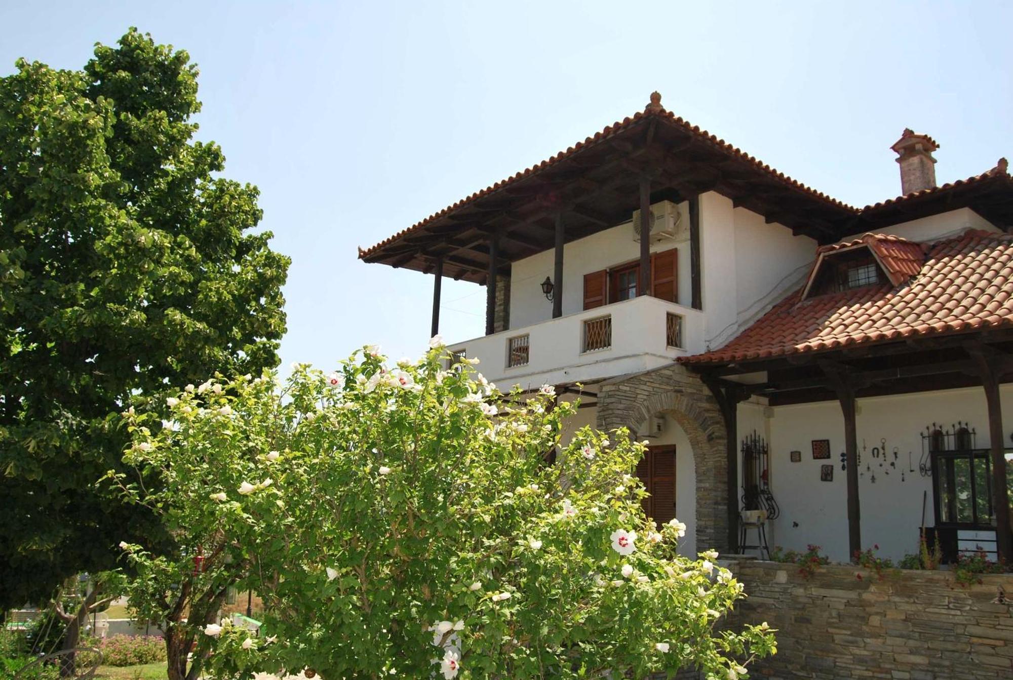 Archontiko Alexandros Luxury Suites Kardia Bagian luar foto