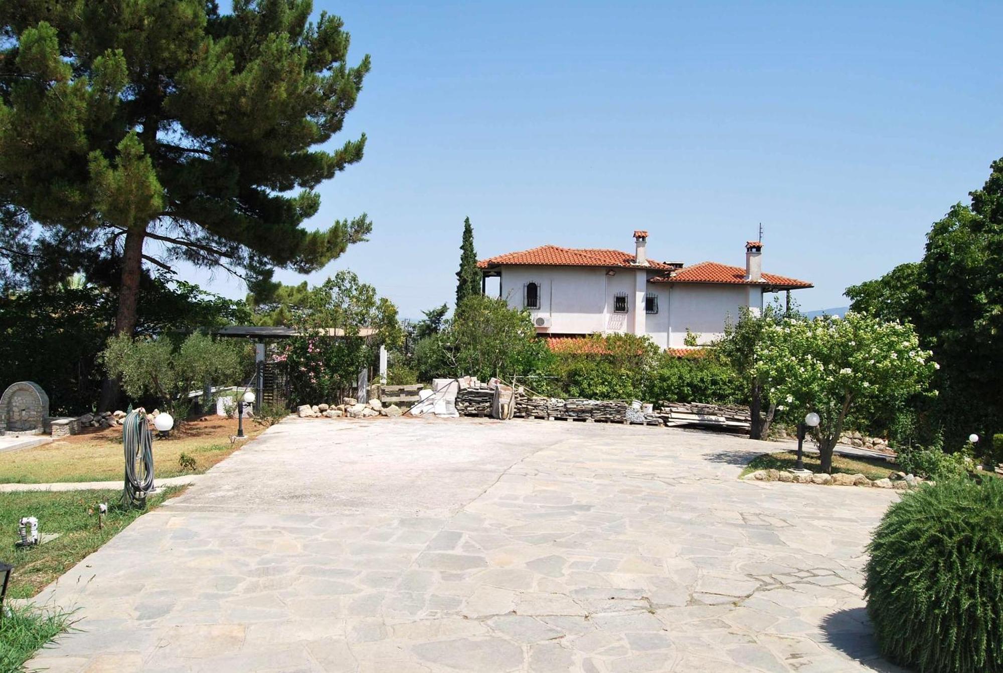 Archontiko Alexandros Luxury Suites Kardia Bagian luar foto